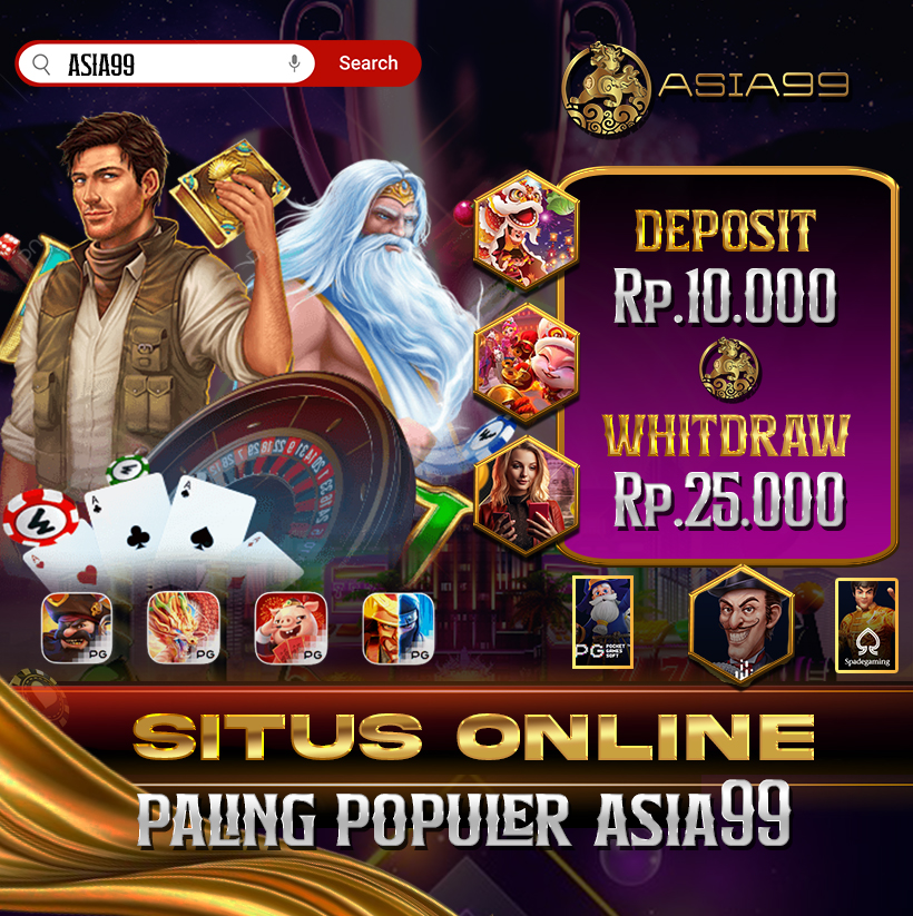 Asia99 Link Games Slot Mudah Jackpot Deposit Murah