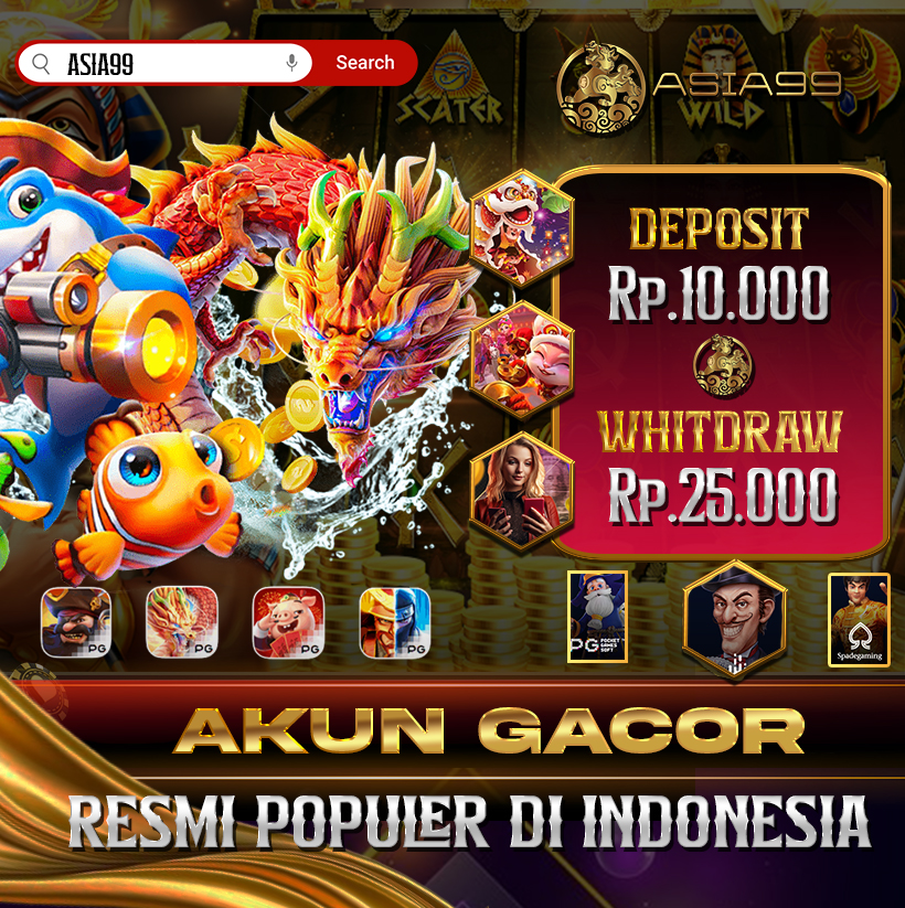 Asia99 Link Games Slot Gacor Jackpot Terbesar Hari Ini